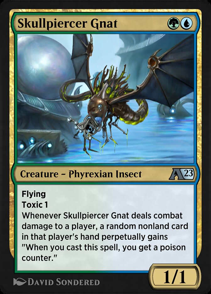 Magic the Gathering Card - Skullpiercer Gnat - MTG Circle