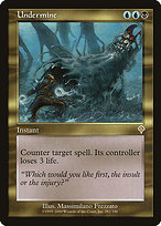 Magic the Gathering Card - Undermine - MTG Circle