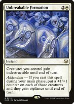 Magic the Gathering Card - Unbreakable Formation - MTG Circle