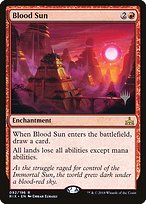 Magic the Gathering Card - Blood Sun - MTG Circle