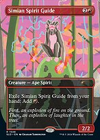 Magic the Gathering Card - Simian Spirit Guide - MTG Circle