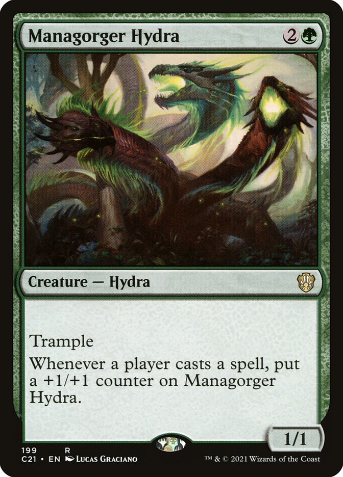 Magic the Gathering Card - Managorger Hydra - MTG Circle