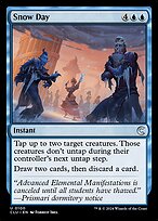 Magic the Gathering Card - Snow Day - MTG Circle