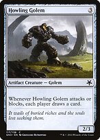 Magic the Gathering Card - Howling Golem - MTG Circle