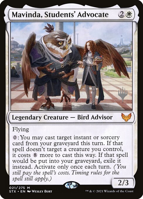 Magic the Gathering Card - Mavinda, Students' Advocate - MTG Circle