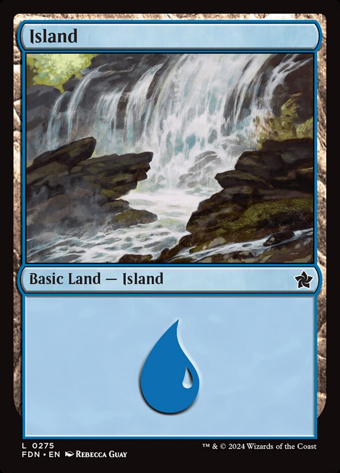 Magic the Gathering Card - Island - MTG Circle