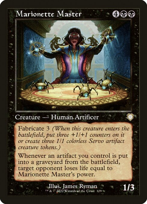 Magic the Gathering Card - Marionette Master - MTG Circle