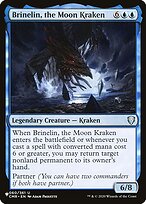 Magic the Gathering Card - Brinelin, the Moon Kraken - MTG Circle