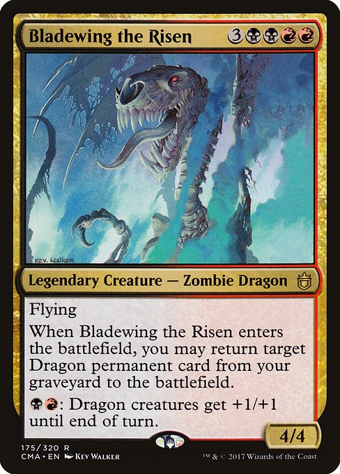 Magic the Gathering Card - Bladewing the Risen - MTG Circle