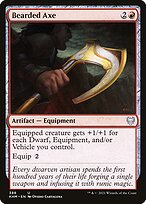 Magic the Gathering Card - Bearded Axe - MTG Circle
