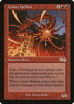 Magic the Gathering Card - Crater Hellion - MTG Circle