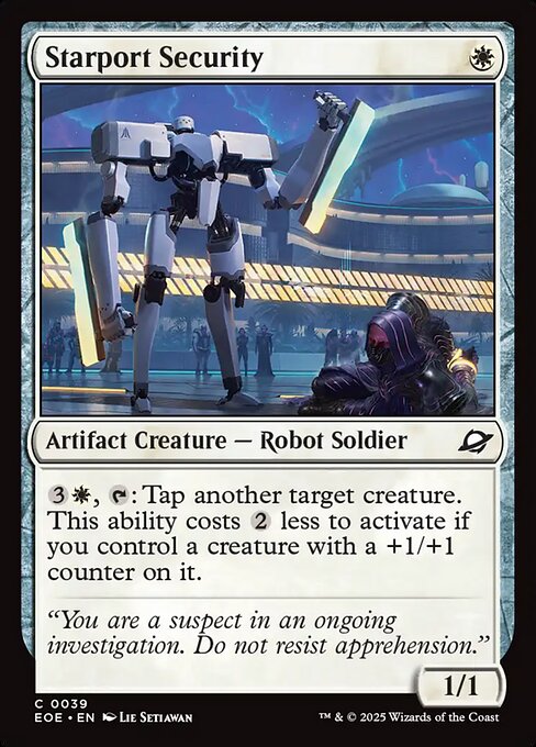Magic the Gathering Card - Starport Security - MTG Circle