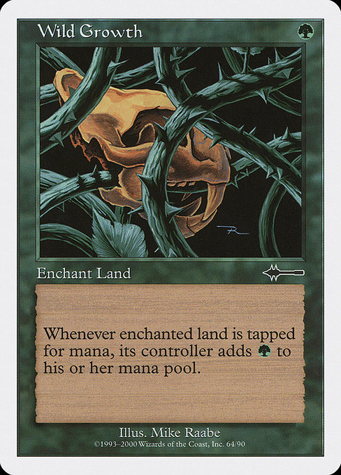 Magic the Gathering Card - Wild Growth - MTG Circle