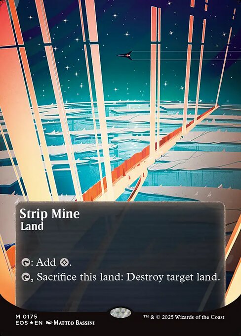 Magic the Gathering Card - Strip Mine - MTG Circle
