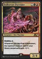 Magic the Gathering Card - Dalkovan Outrider - MTG Circle
