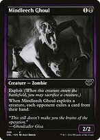 Magic the Gathering Card - Mindleech Ghoul - MTG Circle