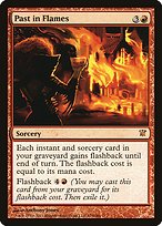 Magic the Gathering Card - Past in Flames - MTG Circle