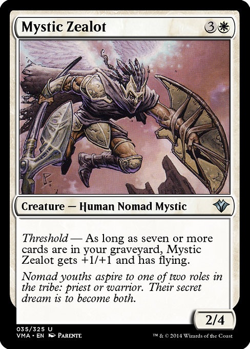 Magic the Gathering Card - Mystic Zealot - MTG Circle
