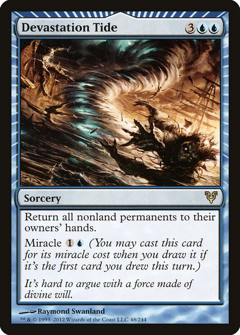 Magic the Gathering Card - Devastation Tide - MTG Circle
