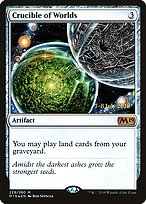 Magic the Gathering Card - Crucible of Worlds - MTG Circle