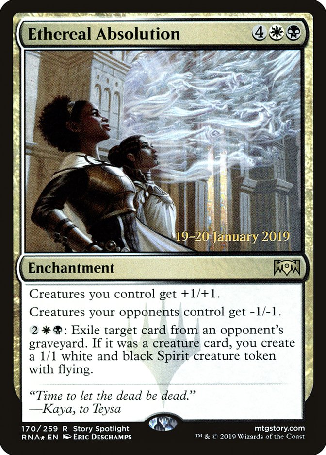 Magic the Gathering Card - Ethereal Absolution - MTG Circle