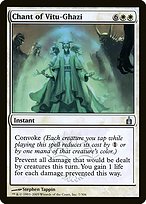 Magic the Gathering Card - Chant of Vitu-Ghazi - MTG Circle