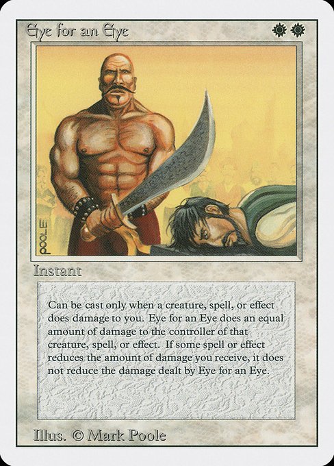 Magic the Gathering Card - Eye for an Eye - MTG Circle