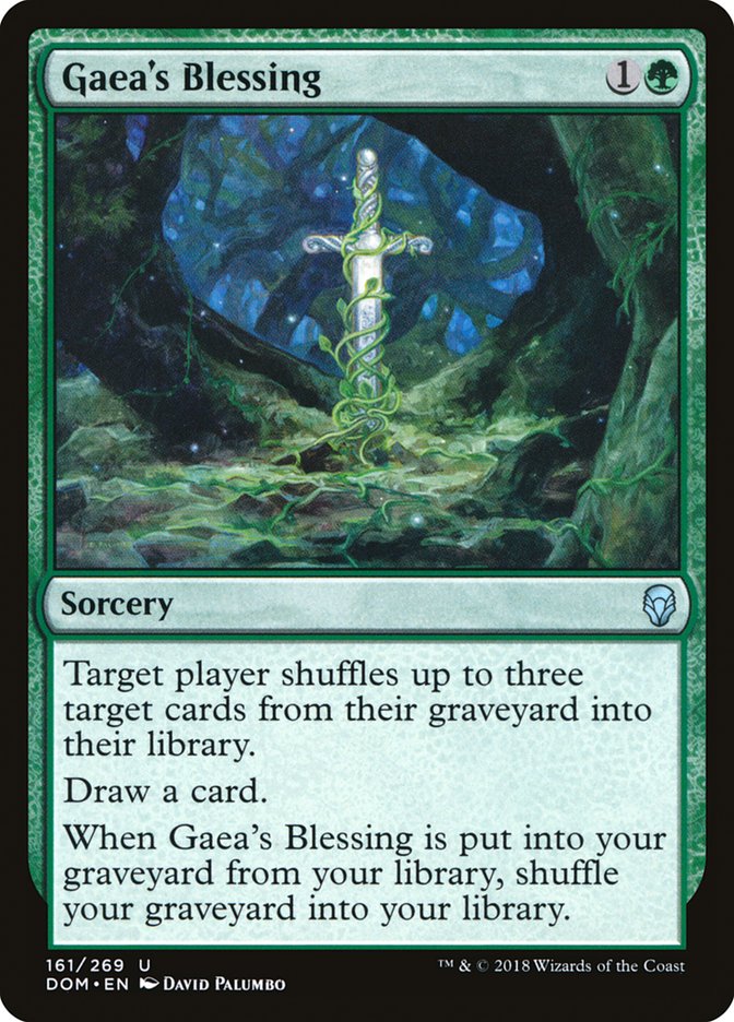 Magic the Gathering Card - Gaea's Blessing - MTG Circle