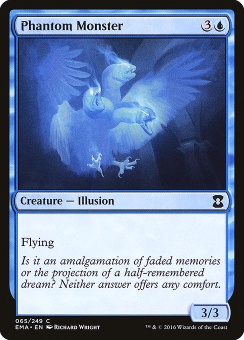 Magic the Gathering Card - Phantom Monster - MTG Circle