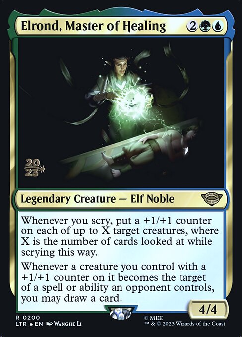 Magic the Gathering Card - Elrond, Master of Healing - MTG Circle