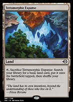 Magic the Gathering Card - Terramorphic Expanse - MTG Circle