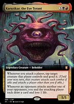 Magic the Gathering Card - Karazikar, the Eye Tyrant - MTG Circle
