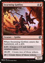 Magic the Gathering Card - Swarming Goblins - MTG Circle