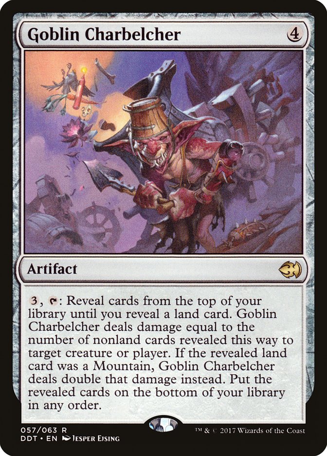 Magic the Gathering Card - Goblin Charbelcher - MTG Circle