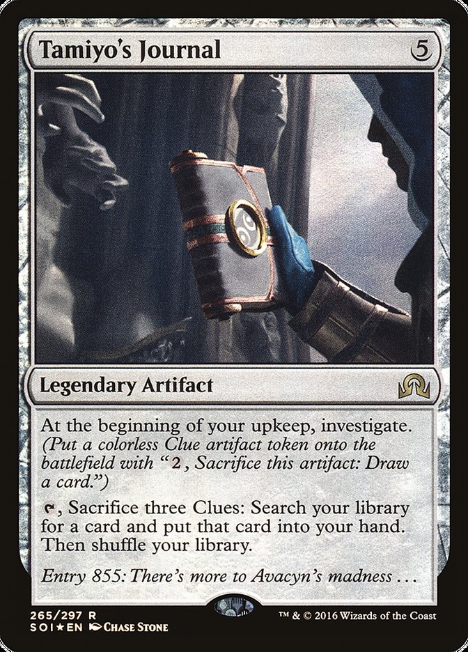 Magic the Gathering Card - Tamiyo's Journal - MTG Circle