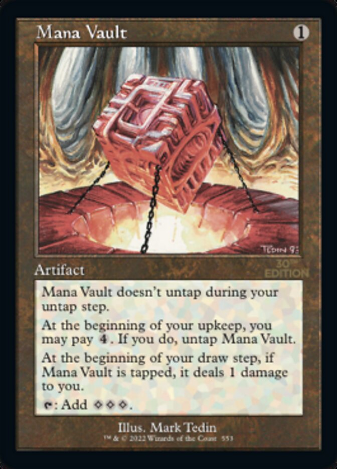Magic the Gathering Card - Mana Vault - MTG Circle