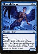 Magic the Gathering Card - Threnody Singer - MTG Circle