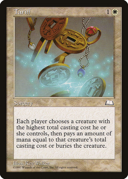 Magic the Gathering Card - Tariff - MTG Circle