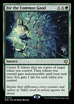 Magic the Gathering Card - For the Common Good - MTG Circle