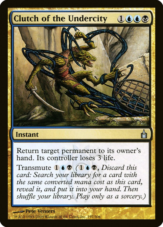 Magic the Gathering Card - Clutch of the Undercity - MTG Circle