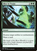 Magic the Gathering Card - Slice in Twain - MTG Circle