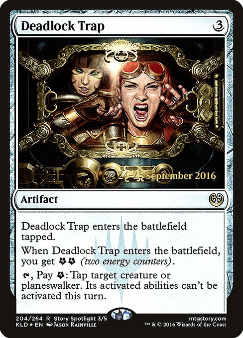 Magic the Gathering Card - Deadlock Trap - MTG Circle