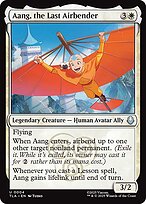 Magic the Gathering Card - Aang, the Last Airbender - MTG Circle