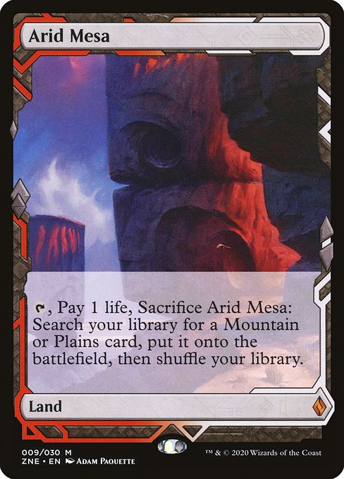 Magic the Gathering Card - Arid Mesa - MTG Circle