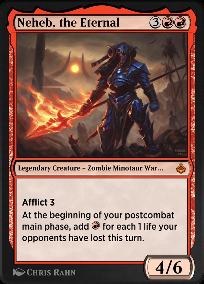 Magic the Gathering Card - Neheb, the Eternal - MTG Circle