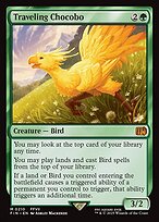 Magic the Gathering Card - Traveling Chocobo - MTG Circle