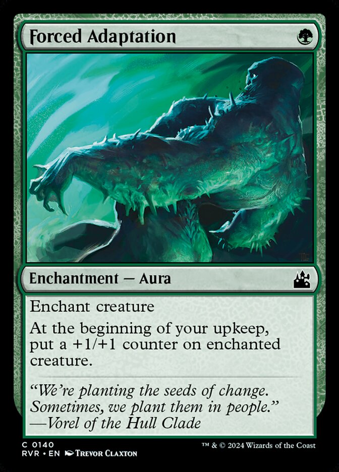 Magic the Gathering Card - Forced Adaptation - MTG Circle