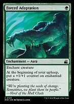 Magic the Gathering Card - Forced Adaptation - MTG Circle