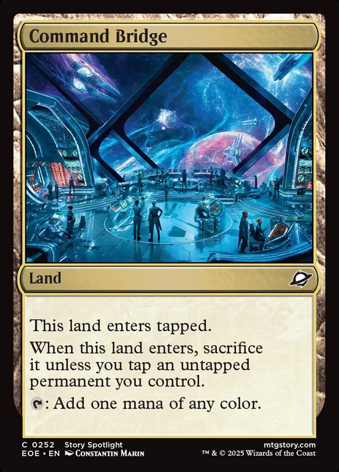 Magic the Gathering Card - Command Bridge - MTG Circle