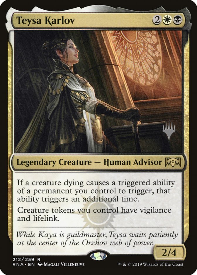 Magic the Gathering Card - Teysa Karlov - MTG Circle